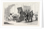 Scene from the New Farce of the Slow Man at the Adelphi Theatre London UK 1854 by Anonymous
