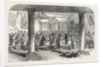 The Crimean War: Dejeuner to the 89th Regiment in the Town-Hall at Waterford Previous to Their Departure for the Crimea 1854 by Anonymous