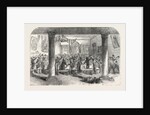The Crimean War: Dejeuner to the 89th Regiment in the Town-Hall at Waterford Previous to Their Departure for the Crimea 1854 by Anonymous