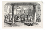 The Crimean War: Dejeuner to the 89th Regiment in the Town-Hall at Waterford Previous to Their Departure for the Crimea 1854 by Anonymous