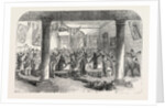 The Crimean War: Dejeuner to the 89th Regiment in the Town-Hall at Waterford Previous to Their Departure for the Crimea 1854 by Anonymous