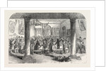 The Crimean War: Dejeuner to the 89th Regiment in the Town-Hall at Waterford Previous to Their Departure for the Crimea 1854 by Anonymous