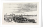 View of London from the Roof of Arundel House UK 1646 by Anonymous