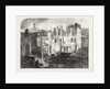 The Fire in the Strand Remains of the Whittington Club after the Fire 1854 London UK by Anonymous