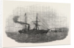 The Crimean War: The Europa Steamship Leaving Kingstown with the 90th Regiment on Board for the Seat of War 1854 by Anonymous