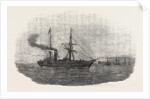 The Crimean War: The Europa Steamship Leaving Kingstown with the 90th Regiment on Board for the Seat of War 1854 by Anonymous