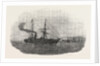 The Crimean War: The Europa Steamship Leaving Kingstown with the 90th Regiment on Board for the Seat of War 1854 by Anonymous