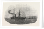 The Crimean War: The Europa Steamship Leaving Kingstown with the 90th Regiment on Board for the Seat of War 1854 by Anonymous
