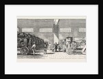 Portable Steam Engines and Thrashing Machines at the Smithfield Club Cattle Show by Anonymous