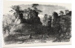The Red Castle Hawkstone Park 1854 by Anonymous