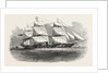 The Crimean War: The Screw Steamship Prince Wrecked Off Balaclava Harbour 1854 by Anonymous