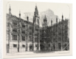 The New Houses of Parliament Entrance to the Star-Chamber Court New Palace-Yard London UK 1854 by Anonymous