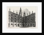 The New Houses of Parliament Entrance to the Star-Chamber Court New Palace-Yard London UK 1854 by Anonymous