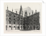 The New Houses of Parliament Entrance to the Star-Chamber Court New Palace-Yard London UK 1854 by Anonymous