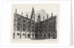 The New Houses of Parliament Entrance to the Star-Chamber Court New Palace-Yard London UK 1854 by Anonymous