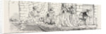 Escape of Mary Queen of Scots from Lochleven Bronze Bas-Relief by Theed in the Prince's Chamber by Anonymous