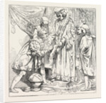 Sebastian Cabot Before Henry VII. by Anonymous