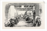 Steam Sewing-Machines 1854. A View of a Portion of the Machine-Room in Messrs. Holloway and Co.'s Factory by Anonymous