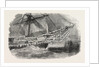 Cold Weather in the Baltic: Bows of H.M. Corvette Cruiser. 1854 by Anonymous