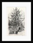 Gigantic Christmas Tree at the Crystal Palace Sydenham UK 1854 by Anonymous