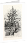 Gigantic Christmas Tree at the Crystal Palace Sydenham UK 1854 by Anonymous