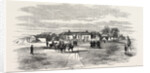 The Crimean War: Headquarters of Lord Raglan Near Balaclava 1854 by Anonymous
