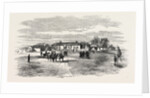 The Crimean War: Headquarters of Lord Raglan Near Balaclava 1854 by Anonymous