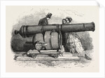 Gun and Mortar from Bomarsund at the Crystal Palace 1854 by Anonymous