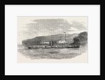 The Four-Paddle-Wheel Danube Steamer Tachtalia. 1854 by Anonymous