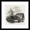 Ponteland Church Northumberland 1854 by Anonymous