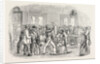 The Crimean War: Navvies Leaving for the Crimea at the North-Western Railway Terminus Euston Square London UK 1854 by Anonymous