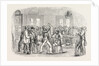 The Crimean War: Navvies Leaving for the Crimea at the North-Western Railway Terminus Euston Square London UK 1854 by Anonymous