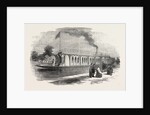 New Barge of the Oxford University Boat Club, 1855 by Anonymous