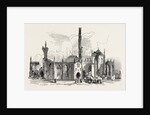 Remains of St. George's Church, Doncaster, Burnt on Monday Last, 1853 by Anonymous