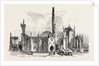 Remains of St. George's Church, Doncaster, Burnt on Monday Last, 1853 by Anonymous
