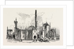 Remains of St. George's Church, Doncaster, Burnt on Monday Last, 1853 by Anonymous