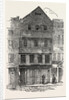 Old Houses with Overhanging Stories, Gabled Fronts and Projecting Windows, in Chancerey Lane, Just Taken Down, London, 1853 by Anonymous