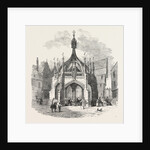 The Poultry-Cross, at Salisbury, Restored, UK, 1853 by Anonymous