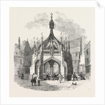 The Poultry-Cross, at Salisbury, Restored, UK, 1853 by Anonymous