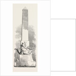 Monument to Be Erected to the Memory of the Late Mr. G.R. Porter, in Rusthall Churchyard, Kent, UK, 1853 by Anonymous