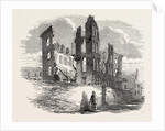 Remains of Mill after the Fire, at Halifax, UK, 1853 by Anonymous