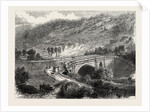 The British Association at Bath: Aqueduct of the Kennet and Avon Canal, at Limpley Stoke, Near Bath, UK, 1864 by Anonymous