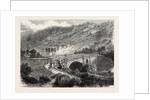 The British Association at Bath: Aqueduct of the Kennet and Avon Canal, at Limpley Stoke, Near Bath, UK, 1864 by Anonymous