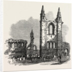 The British Association at Dundee: Cathedral of St. Andrew's, UK, 1867 by Anonymous
