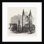 The British Association at Dundee: Cathedral of St. Andrew's, UK, 1867 by Anonymous