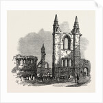 The British Association at Dundee: Cathedral of St. Andrew's, UK, 1867 by Anonymous