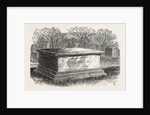 Old Tombs in Bunhill Fields Cemetery: Dr. Isaac Watts's Tomb, 1869 by Anonymous