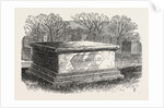 Old Tombs in Bunhill Fields Cemetery: Dr. Isaac Watts's Tomb, 1869 by Anonymous