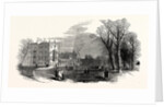 The Cambridge Chancellorship Election: St. John's College (Earl Powis's) from the Garden, UK, 1847 by Anonymous