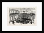 The Cambridge Chancellorship Election: Interior of the Senate House. The Election. UK, 1847 by Anonymous